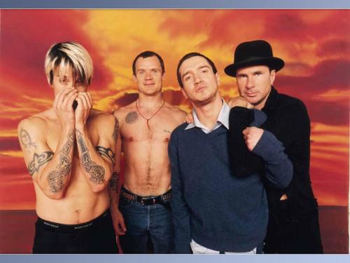 Horizontal Red Hot Chili Peppers
